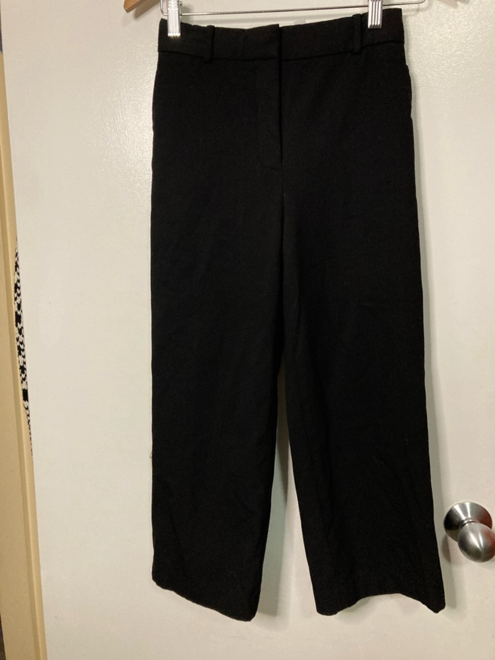 Artizia Babaton Pants Trouser High Rise Cropped 0 Block Wool Blend